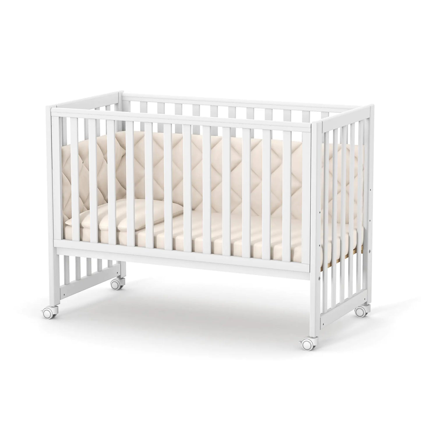 Veres LD13 Babybett auf Rollen, einfach zu bewegen für flexibles Design