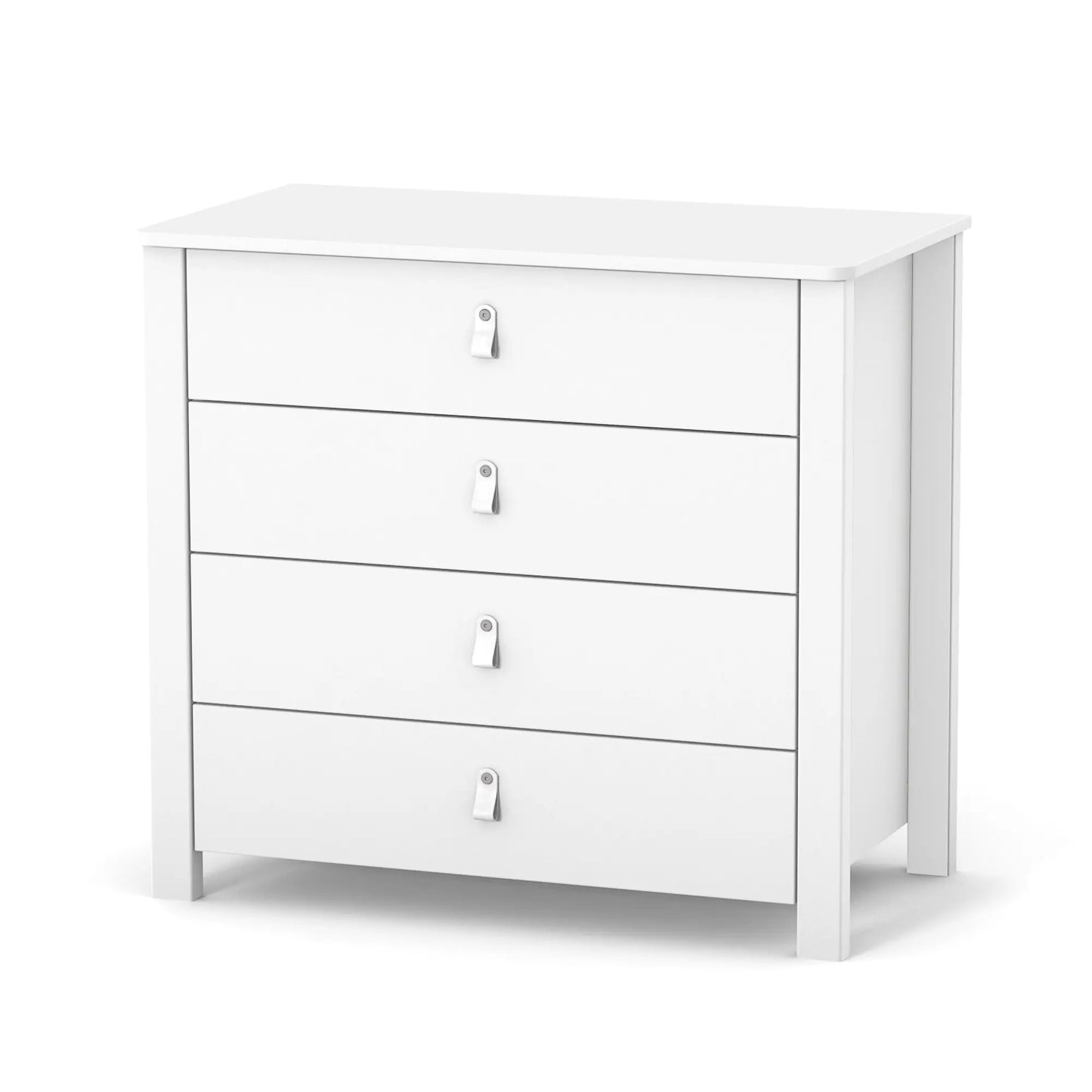 Veres Monaco 900 Kinderkommode (90 cm) mit 4 Schubladen in modernem Design für Kinderzimmer.