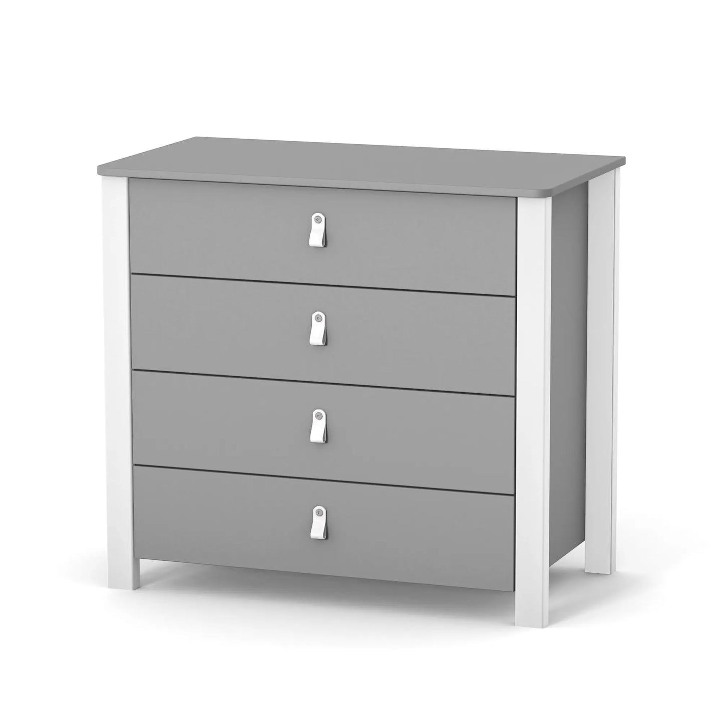 Veres Monaco 900 Kinderkommode (90 cm) mit 4 ausziehbaren Schubladen in modernem Design.