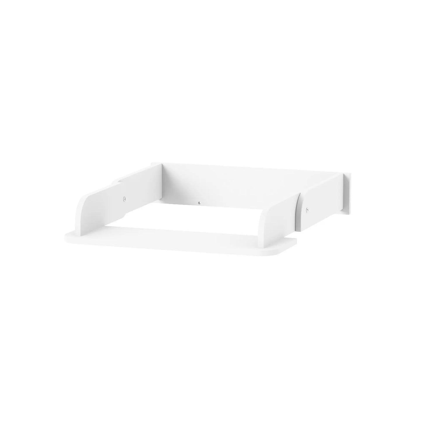Klappbarer Wickeltisch Veres in Weiß – platzsparender und praktischer Wickeltisch für die Kommode, ideal für das Wickeln.