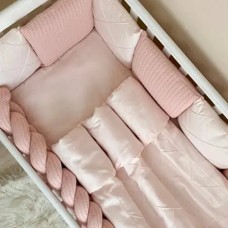 Babybettwäsche-Set 6 für 120x60 TraumLand Rosa Veres Company