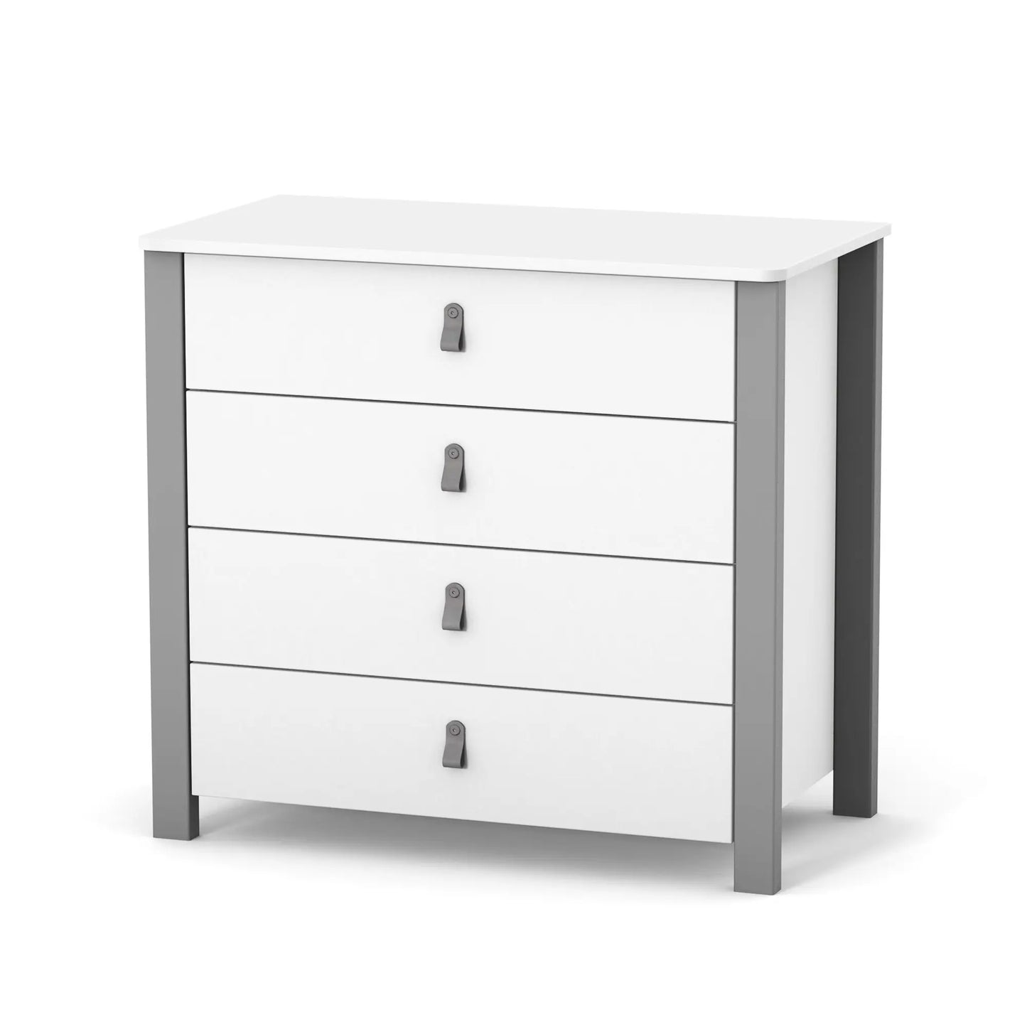 Veres Monaco 900 Kinderkommode (90 cm) mit 4 Schubladen und modernem Design für Kinderzimmer.