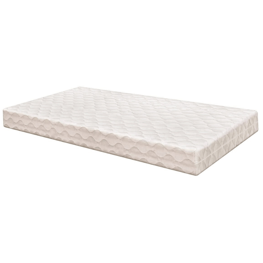 Matratze Veres Kokos-Latex-Hanf - 120*60*10cm mit Satinbezug und beidseitig nutzbar für verschiedene Härtegrade.