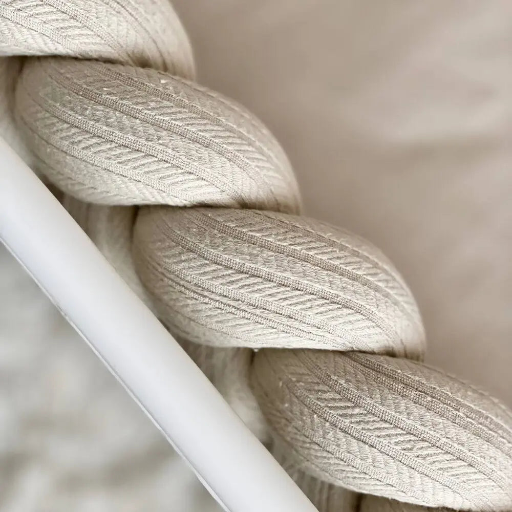 Babybettwäsche-Set 6 für 120x60 TraumLand Latte