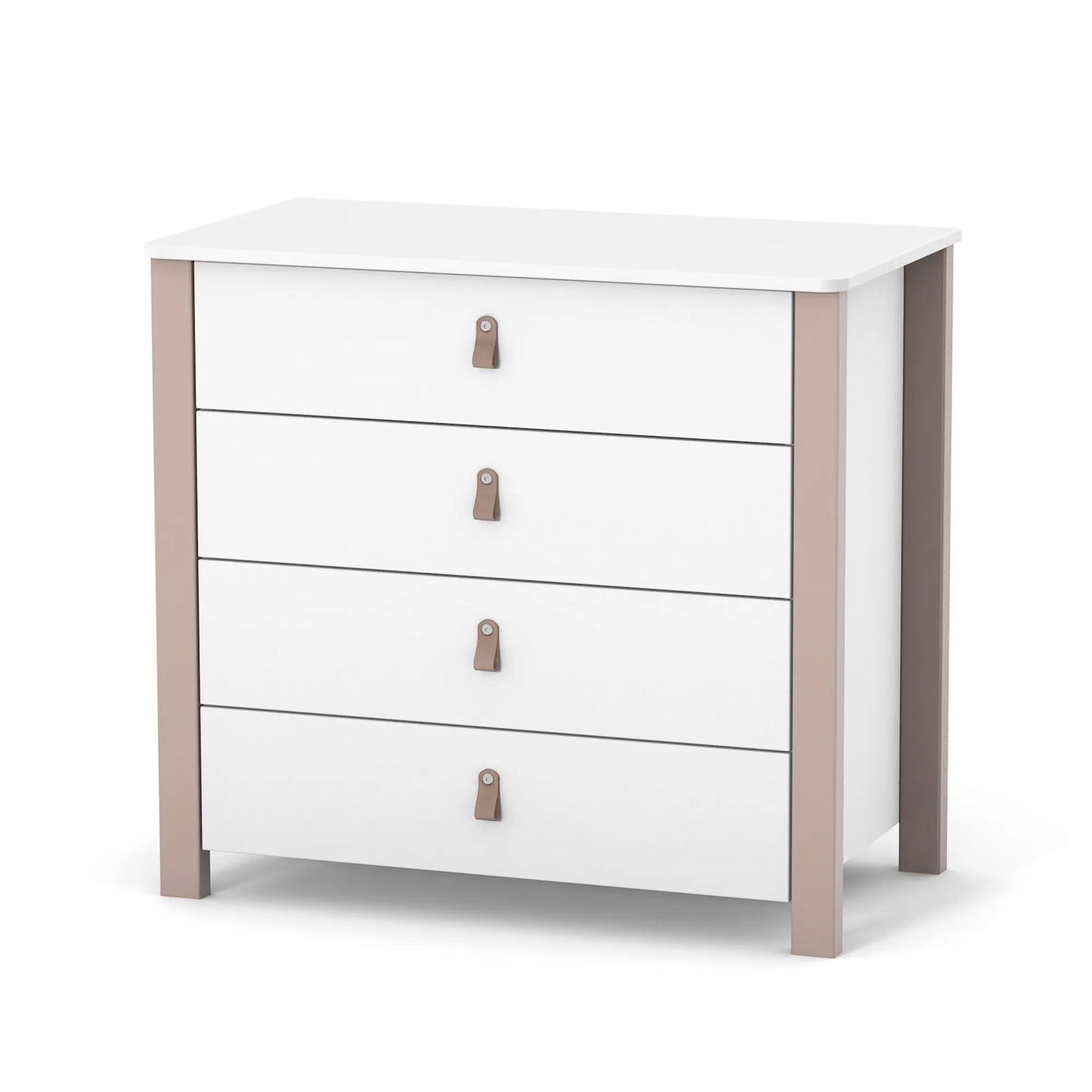 Veres Monaco 900 Kinderkommode (90 cm) mit 4 Schubladen in modernem Design für Kinderzimmer