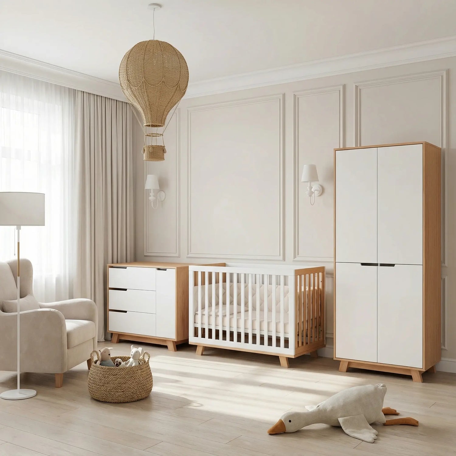 Veres Manhattan Kollektion: Moderne und elegante Möbel für das Kinderzimmer, kombiniert mit hochwertigen Materialien und skandinavischem Design