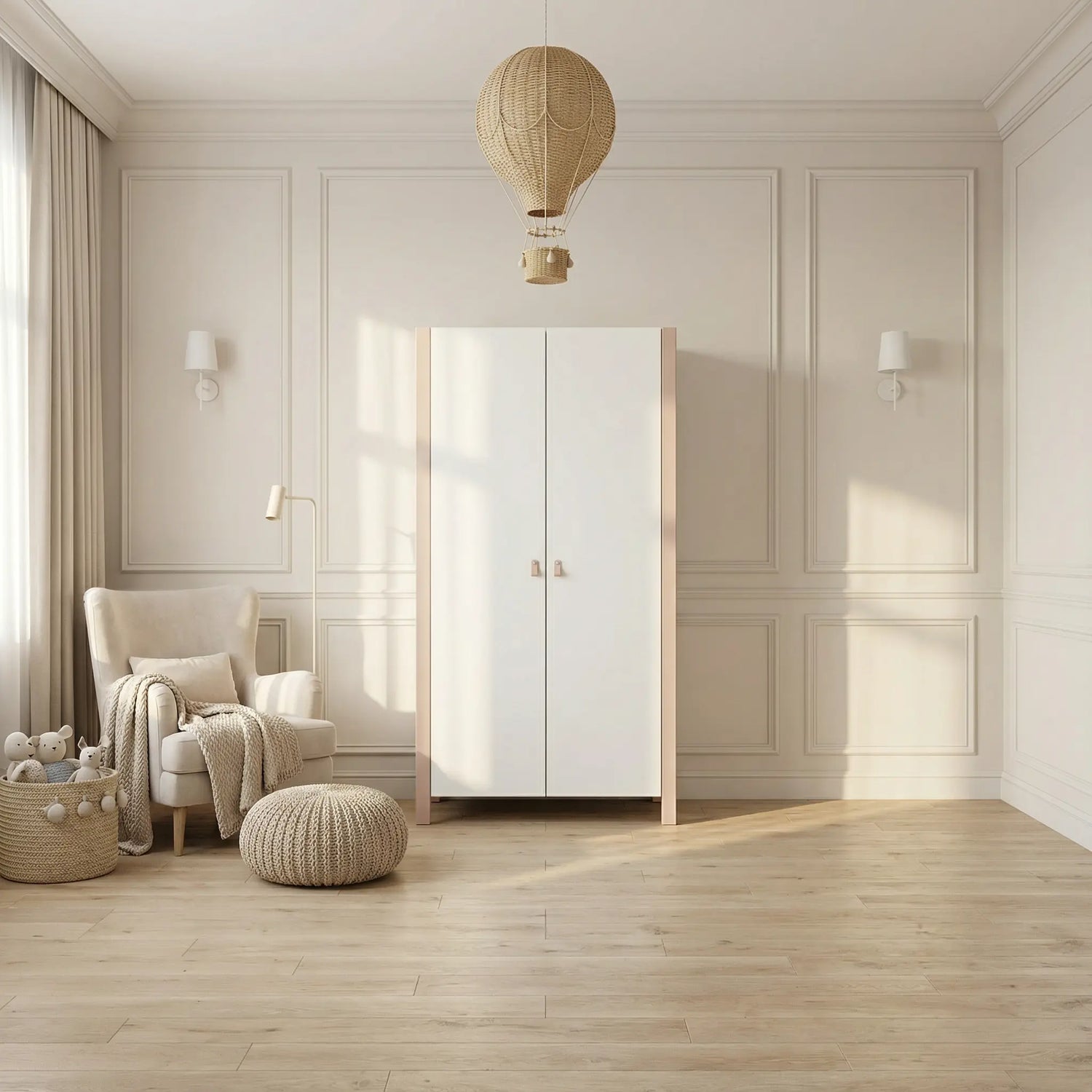 Veres Schränke: Funktionale und stilvolle Schränke für das Kinderzimmer, die großzügigen Stauraum und eine ordentliche Aufbewahrungslösung bieten