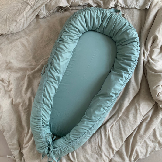 Veres Baby Kokon Nest – Weiches Babynestchen aus Baumwolle, Waschbar – 5 Farben