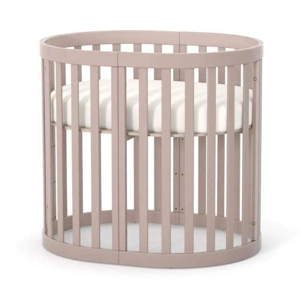 Veres Rom Babybett in Cappuccino, kleines und elegantes Design für das Babyzimmer