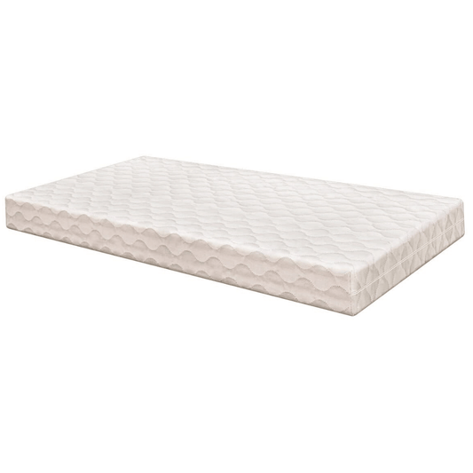 Matratze Veres Kokos-Latex-Hanf - 120*60*10cm mit Satinbezug und beidseitig nutzbar für verschiedene Härtegrade.
