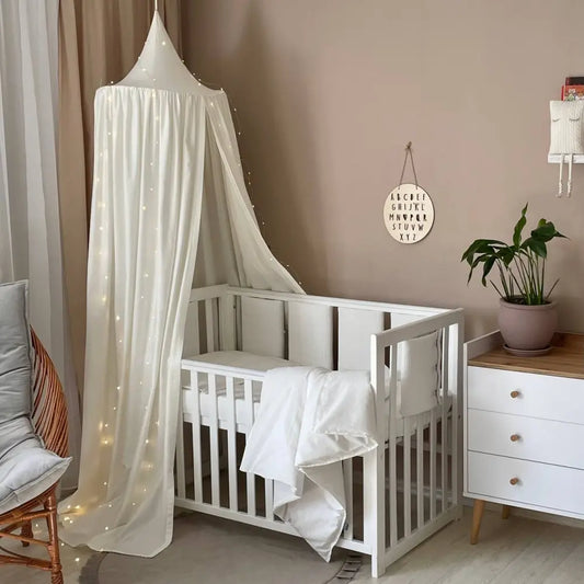 Babybettwäsche-Set 6 für 120×60 cm Mosaik Velvet Milchweiß