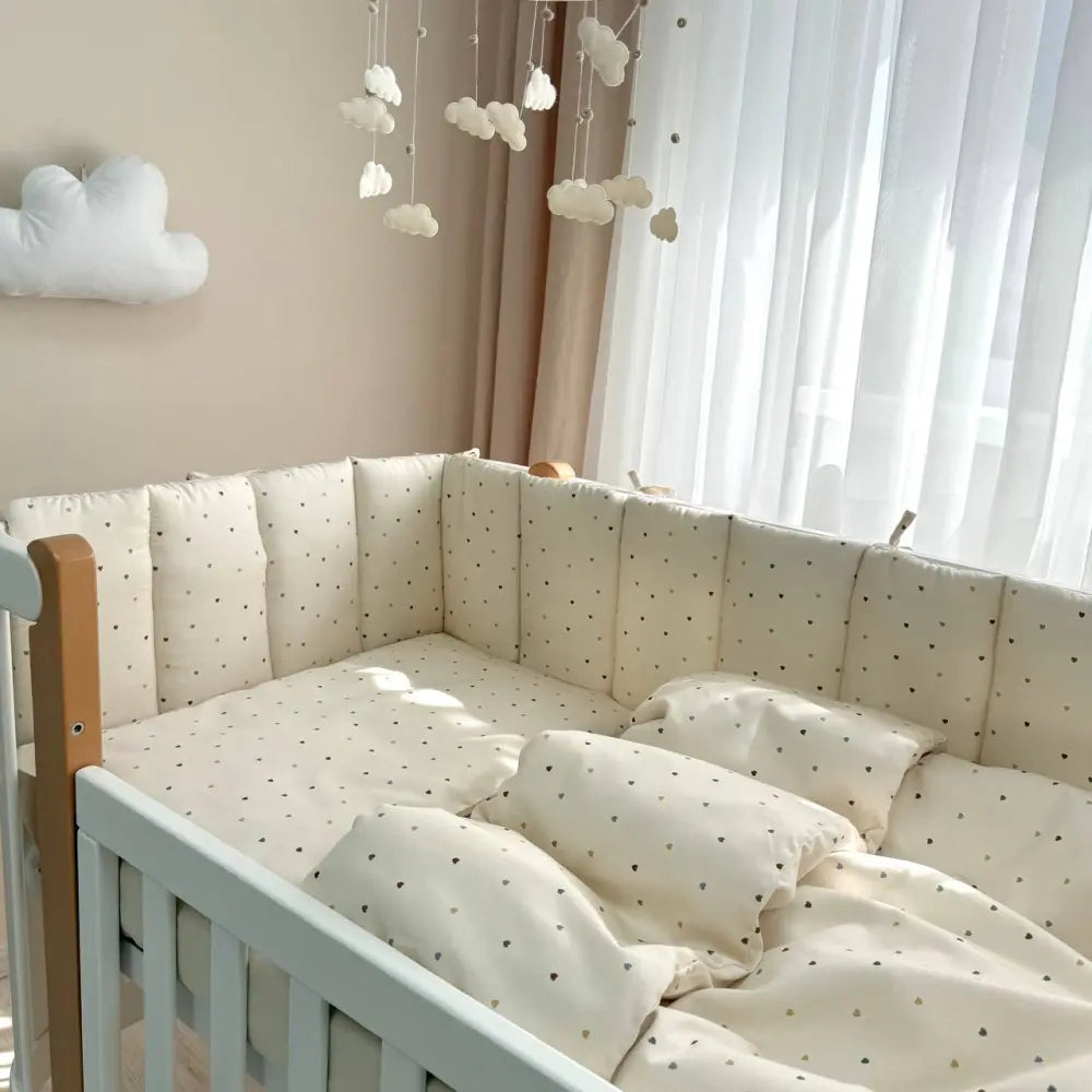 Babybettwäsche-Set für 120x60 cm Tiny Love Beige