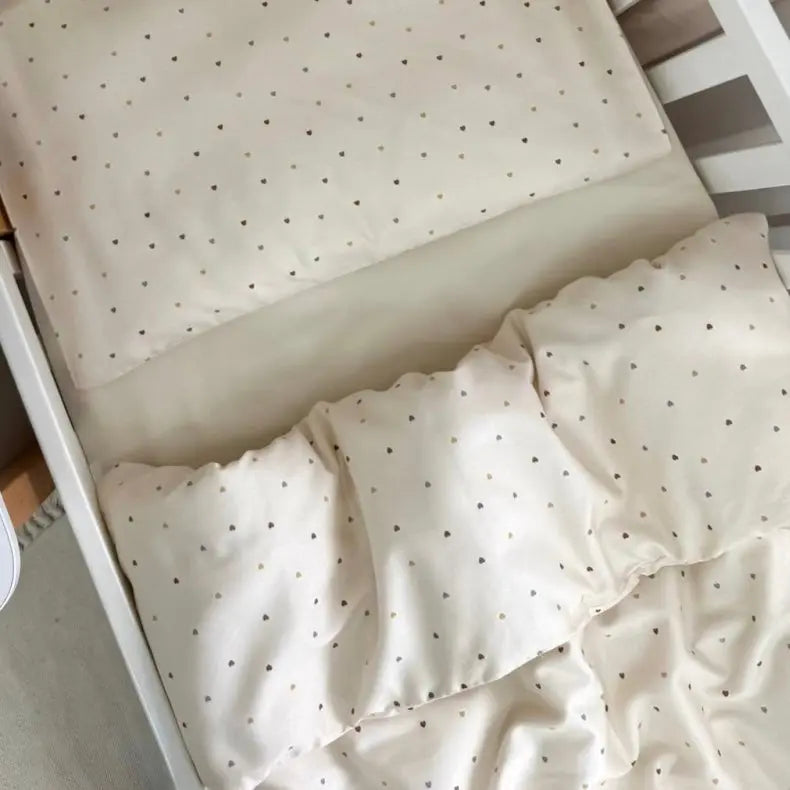 Biancheria da letto per bambini Sogno – Bianco latte