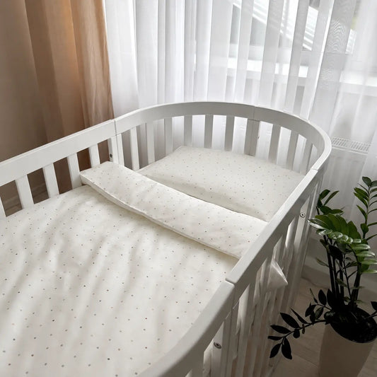 Babybettwäsche für 140 × 70 cm – Tiny Love, Milchweiß