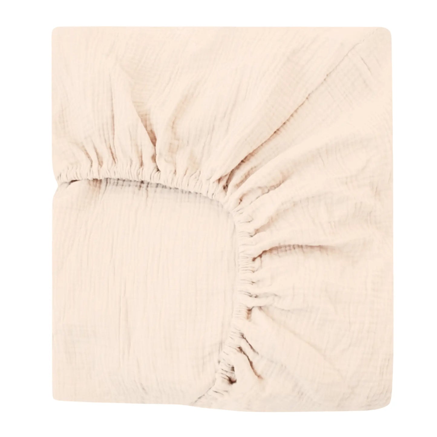 Musselin-Spannbettlaken 120×60 cm aus 100 % Baumwolle