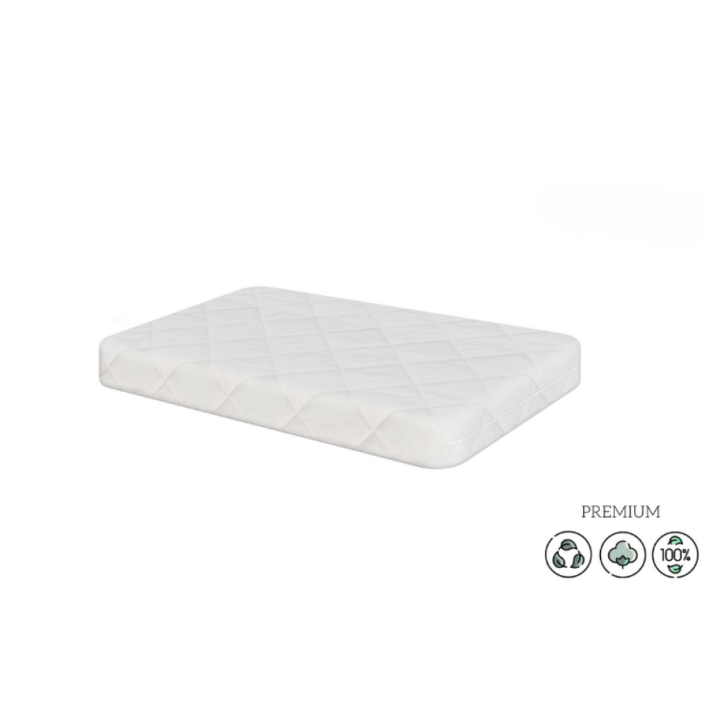 80x60 Matratze Kokosnuss für die Wiege Monaco