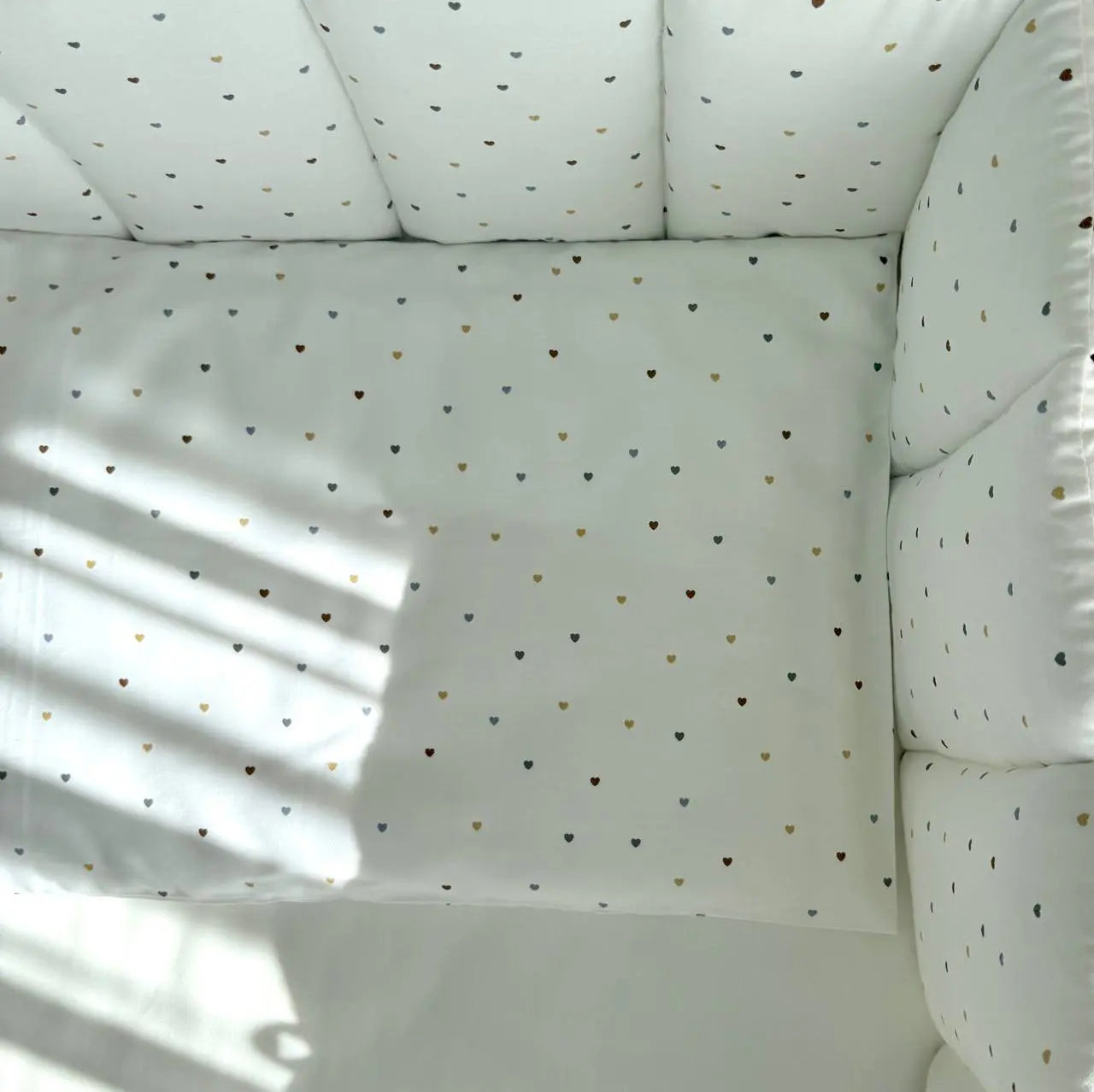 Babybettwäsche-Set für 120x60 cm Tiny Love Milchweiß